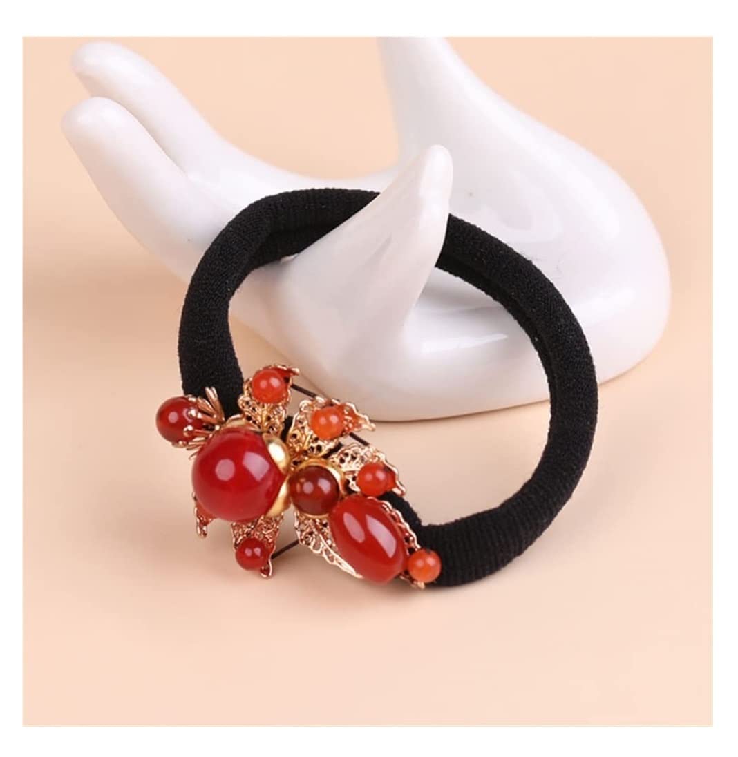 Scrunchies Per Capelli Anello Per Capelli Corda Per Accessori Per Cavallo Legata Elastico Per Mezzo Legato Elastici Per Coda Di Cavallo