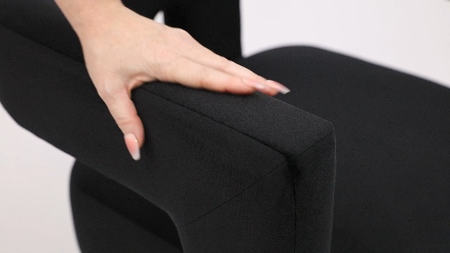 Sillón Perfil Escultural Crema miniatura 7