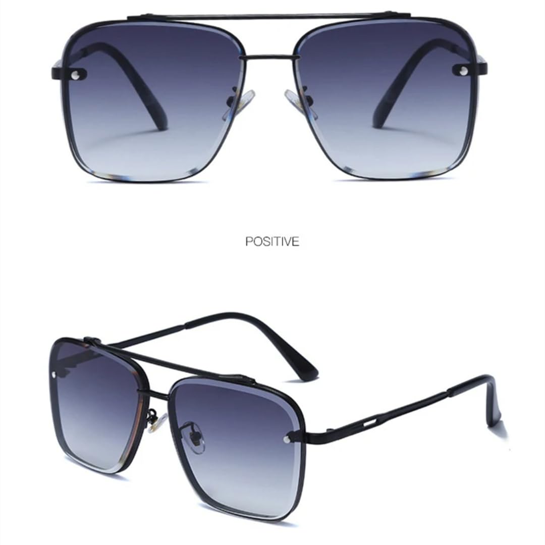 Gafas de sol vintage degradadas para hombre y mujer, lujo, moda masculina, protección UV400