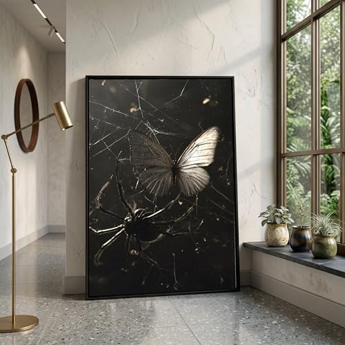 Tableau papillon sur toile pour apaiser l'ambiance de votre chambre
