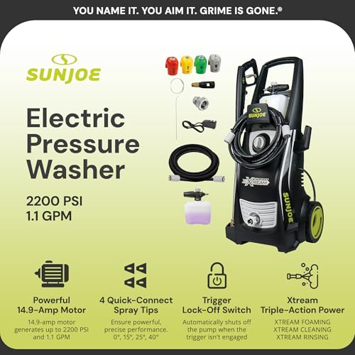 Sun Joe SPX3000-XT 2,200 PSI Pressure Washer