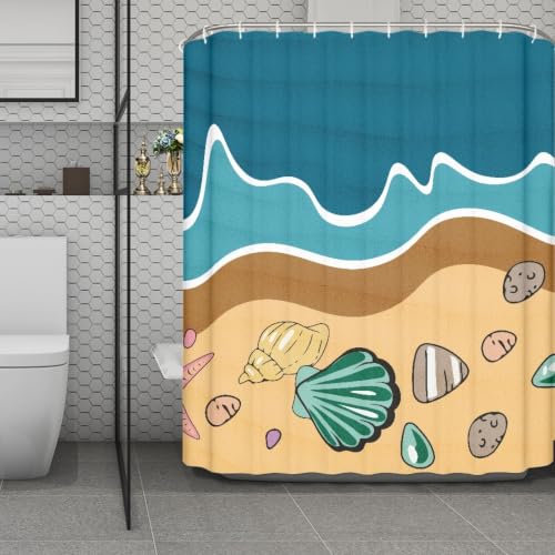 Rideau de douche lavable en machine 180x200 vert pour un entretien facile