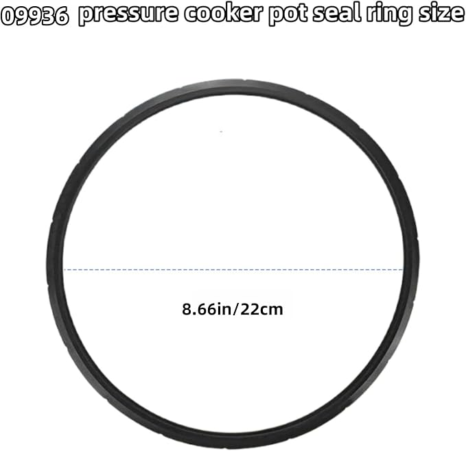 Anillo de Sellado y Tapones de Sobrepresión para Olla a Presión Presto 4 y 6 Cuartos miniatura 3