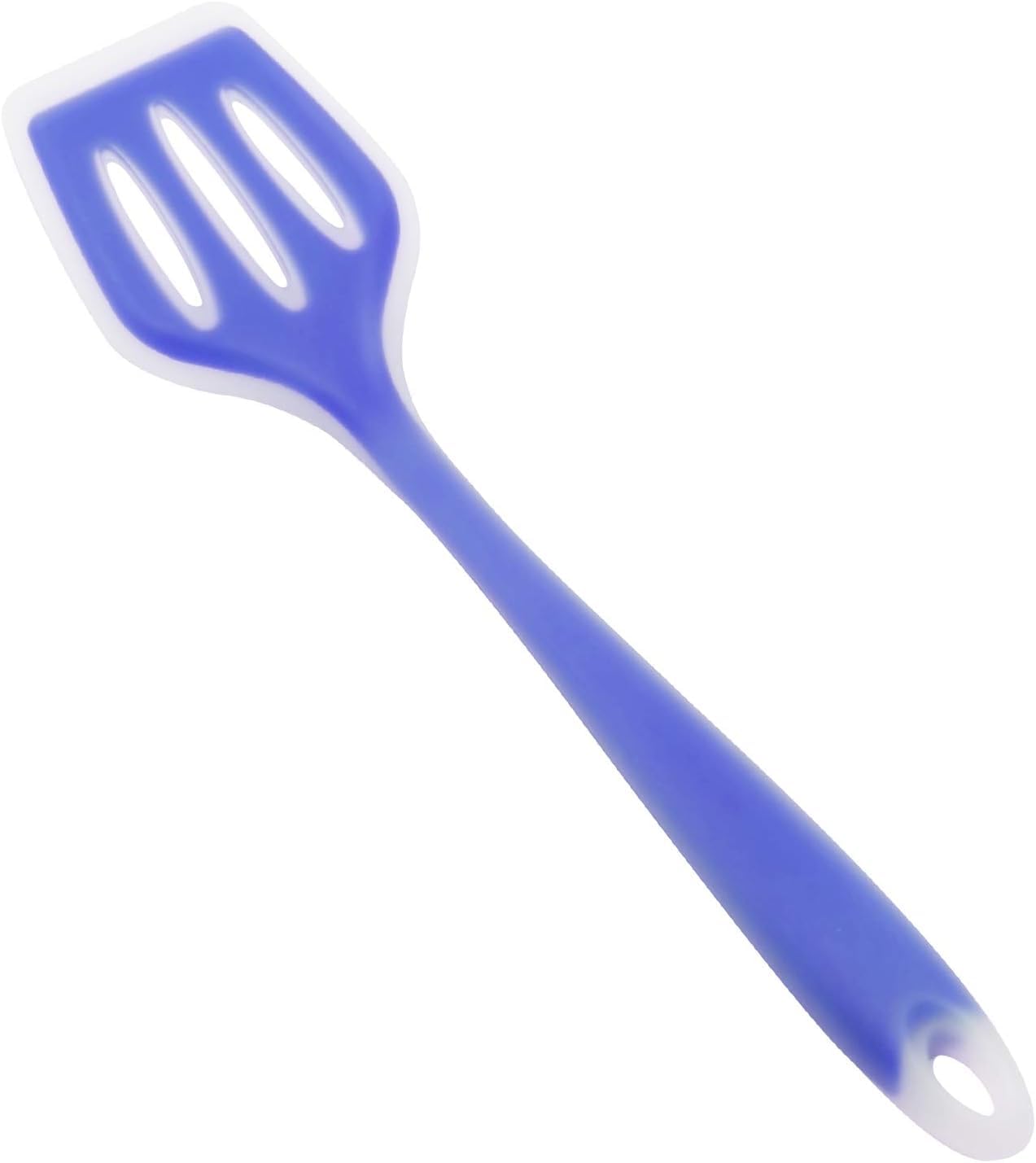 Baskety Silicone Turner Spatula/Slotted Spatula, High Heat Resistant to 480°F, Hygienic One Piece Design, Non Stick Rubber Kitchen Utensil for Fish, Eggs, Pancakes, Wok 26.5 * 6. 2CM (Purple) (B0CLH25LTG) Amazon Price History, Amazon Price Tracker