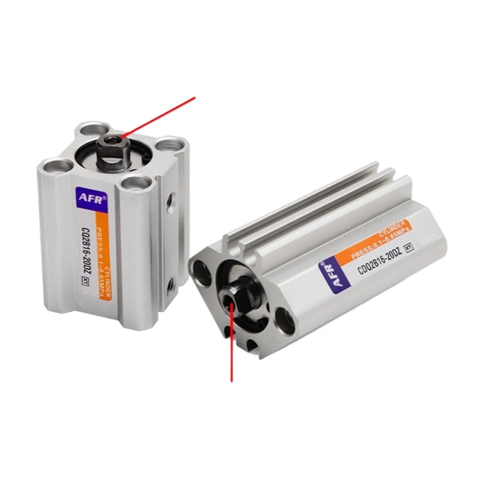Cilindro compacto CDQ2A16 de doble efecto y actuador neumático CQ2A16