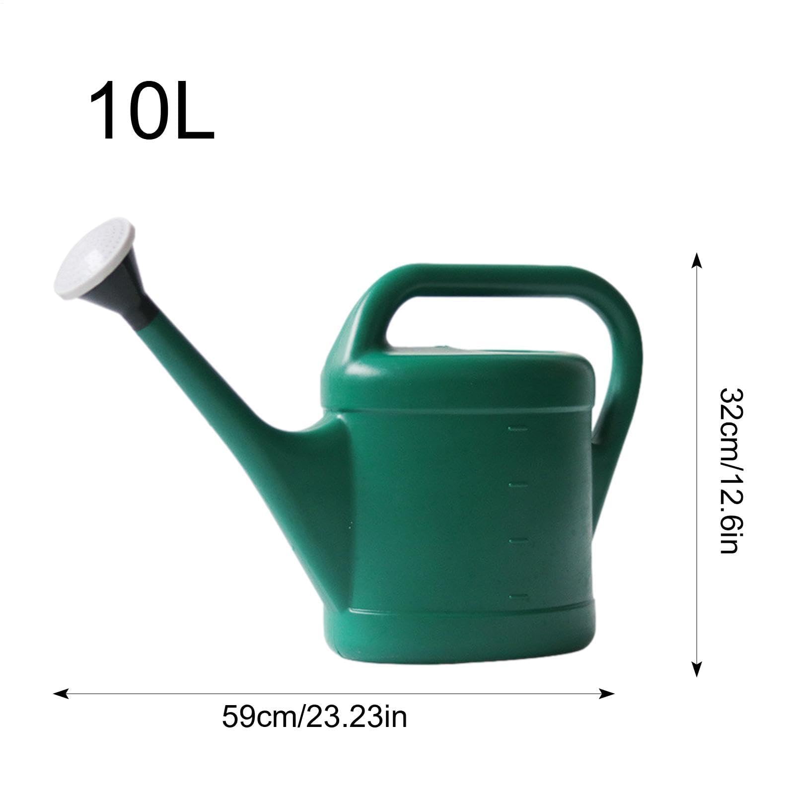 Gießkanne für große Pflanzen, robuster Gartenkessel für den Innen- und Außenbereich, ideal für Blumen, Kräuter, Gemüse, Terrasse, Balkon und Hof-Gartengeräte