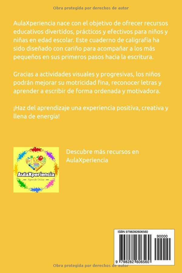 Miniatura 2 de Cuaderno de caligrafía para niños y niñas de 4 a 7 años (Spanish Edition)