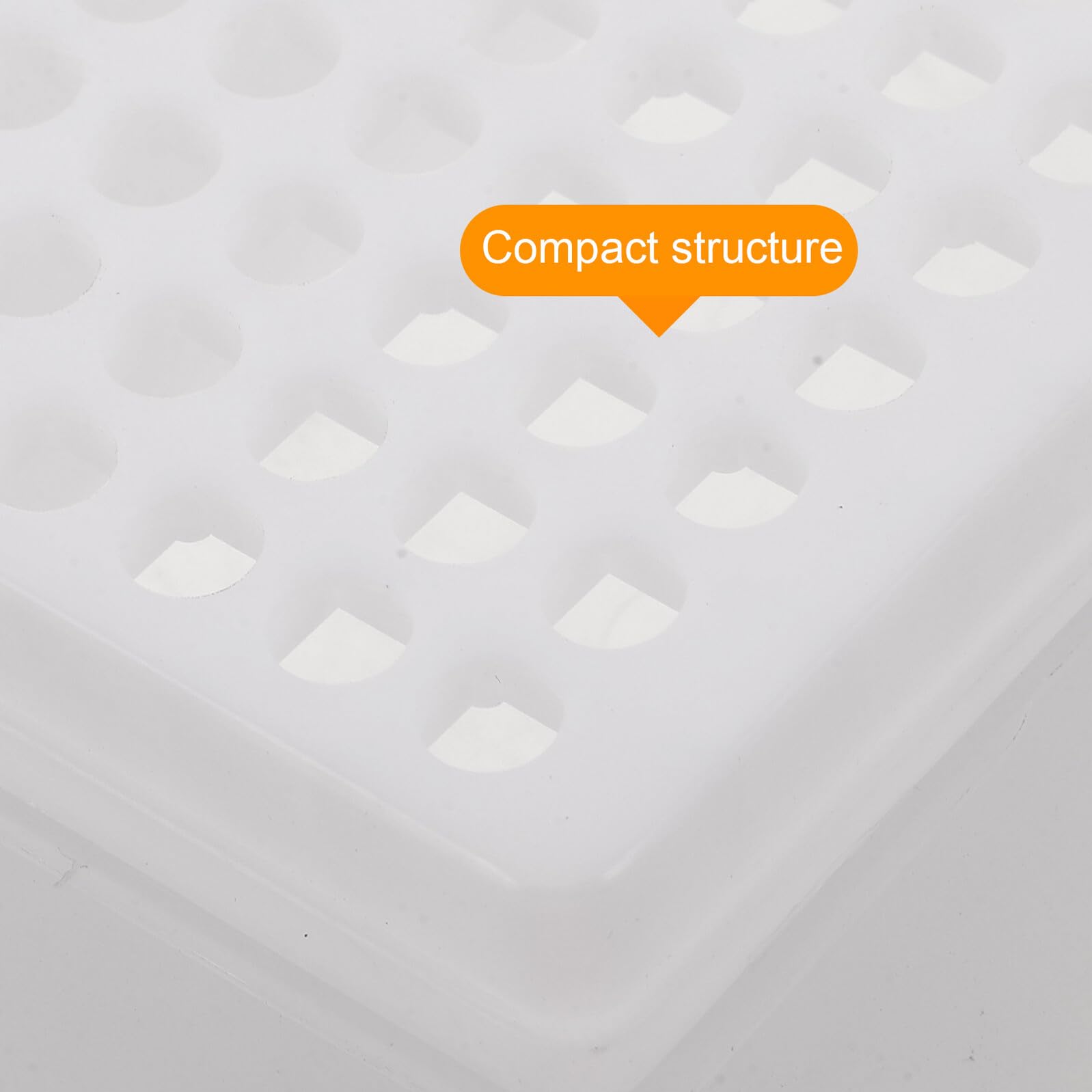 Caja Organizadora de Puntas de Pipeta 200 Μl de Plástico, Estuche Reutilizable de 5 Unidades para Almacenamiento y Gestión en Laboratorios Científicos