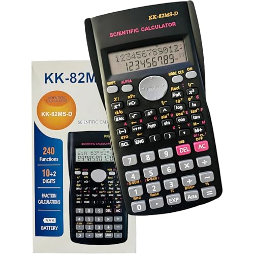 Scientific calculator for secondary school 12 Digit Double Line Display mathematical calculator with 240 functions suitable for Secondary School Students, Teachers and Business Use