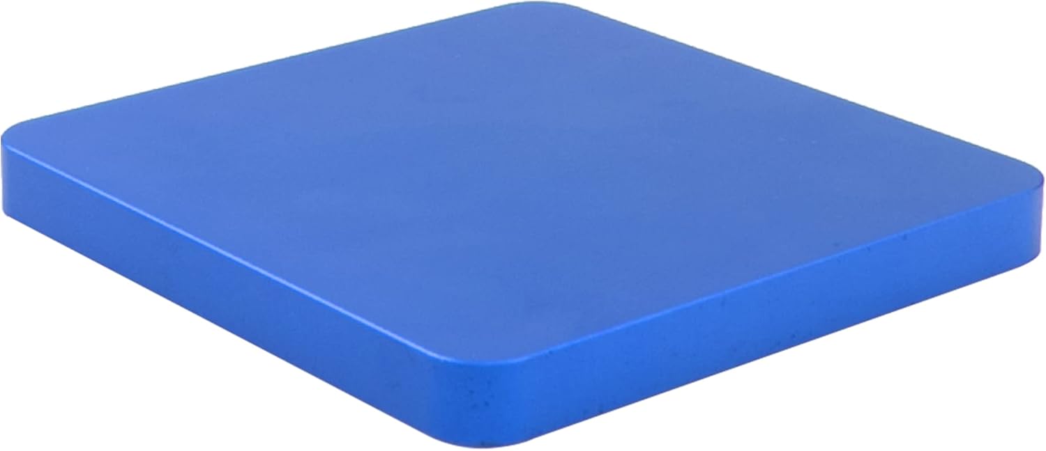 ShareGoo Universal Metal RC Screw Tray with Magnetic Pad, Magnet Screws Holder Plate RC Fixing Tools Compatible with HSP Redcat Traxxas Arrma HPI Axial 1/8 1/10 RC Car Boat (Blue)