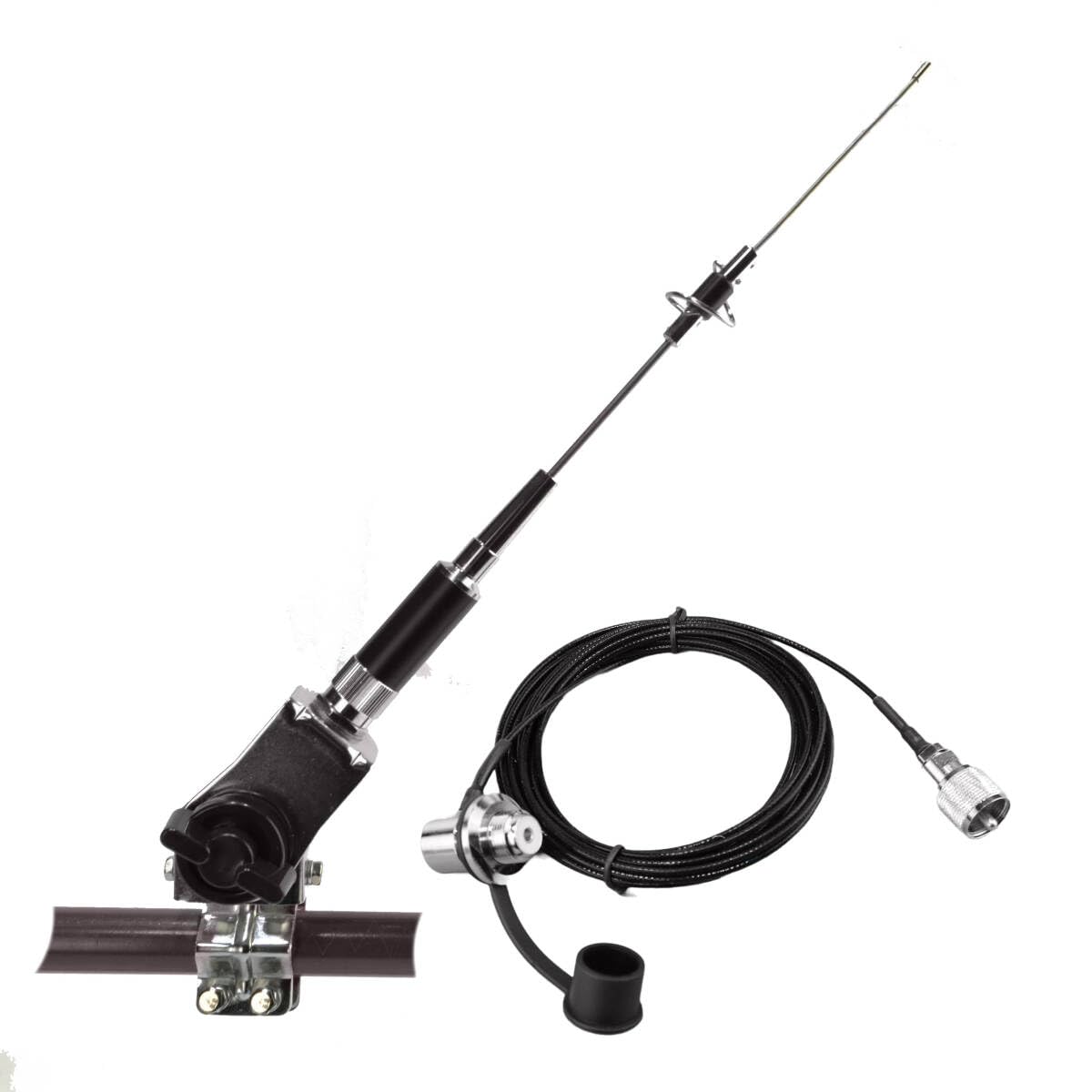 AM小型軽量 デコトラUFOアンテナ27-28MHz 1/4λ 耐圧500W AM小型軽量