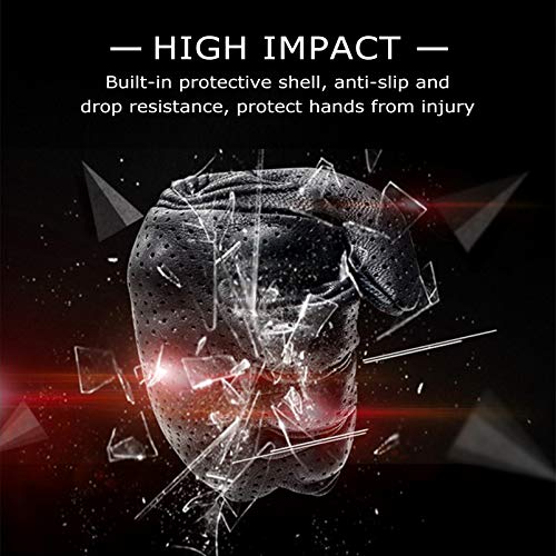 FAVOMOTO 1 par de Luvas de Motocicleta Com Tela de Toque à Prova D'água de Inverno Quente Luvas de