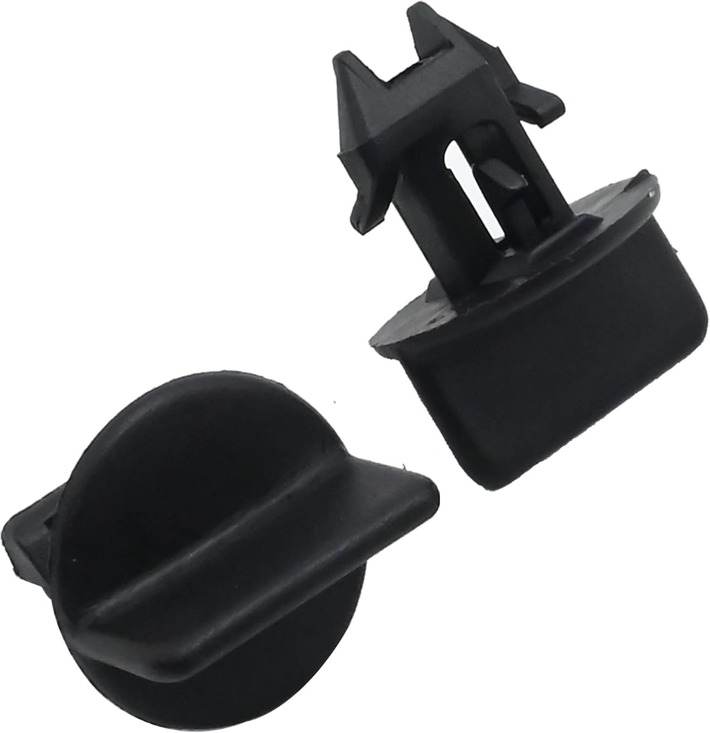 2Pcs 68249278AA Rear Bumper Trailer Tow Hitch Cover Retainer Clips Replacement for Dodge Durango 2014-2022