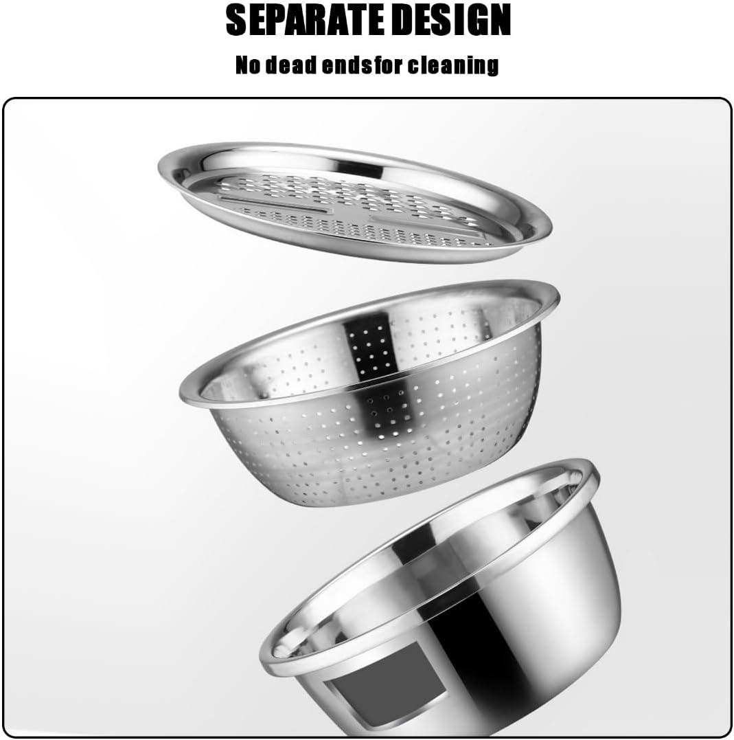 Rallador De Spätzle De Acero Inoxidable - Con Recipiente (32.7x10.7 Cm)