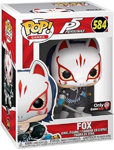 Funko Pop! Persona 5 Fox - Figura de vinilo exclusiva 584