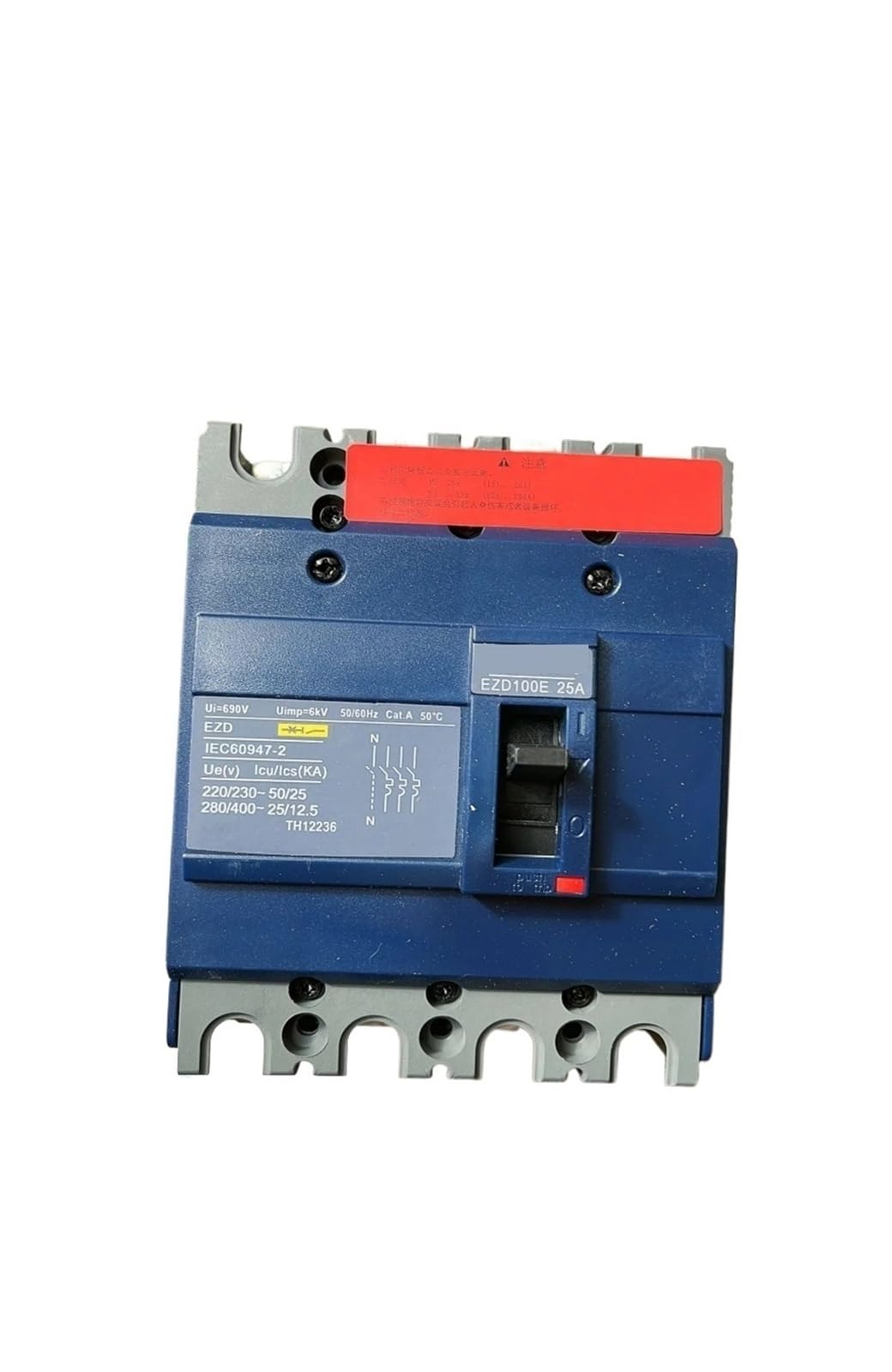 LEOTNNDQ Molded-Case Circuit Breakers Switch EZD100E 3P 4P TM15D-TM100D 25KA(50A)