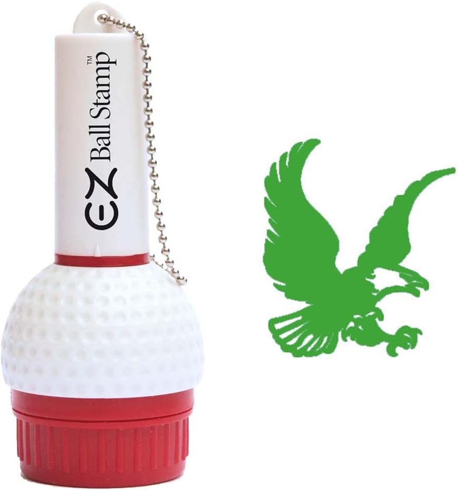 EZBallStamp Golf Ball Stamp Marker (Green Eagle)