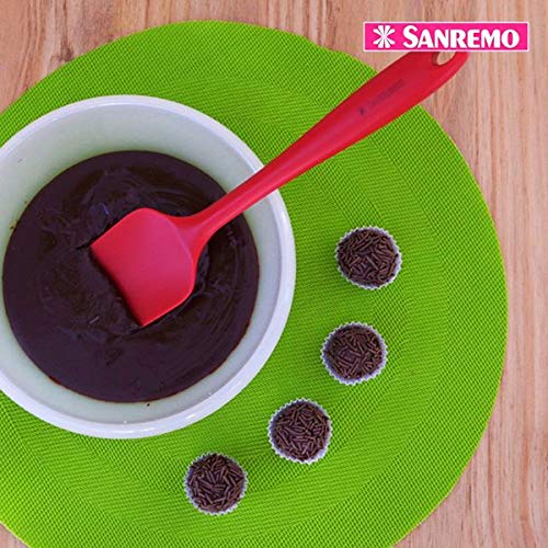 Espátula de Silicone, Vermelho, Sanremo