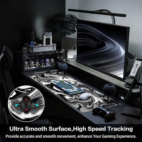 Image of Abetcabe Gaming Mouse Pad 900x400mm, Extra Large Mouse Mat XXL
