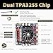 S600X-W Power Amplifier Board Bluetooth5.2 TPA3255 Chip with Subwoofer 2.1 Channel 300W×2+600W (S600X-W)