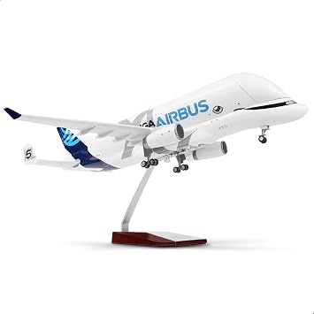 A330 Beluga XL5 1/150 Large Format Die-Cast Aircraft Model Kit 16.5 inch for Airbus A330-743L Beluga, Aviation Enthusiasts Collect