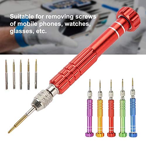 FEDUS 5 in 1 Screwdriver Set DIY Phone Repair Tools Kit Multicolor 1