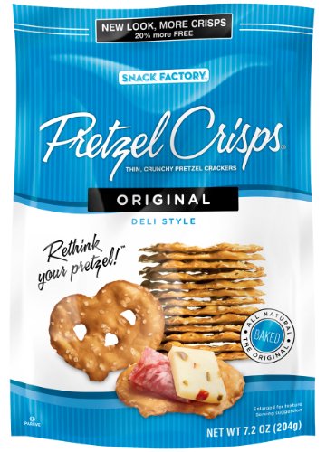 Pretzel Crisps Original, 7.2-Ounce (Pack of 12)