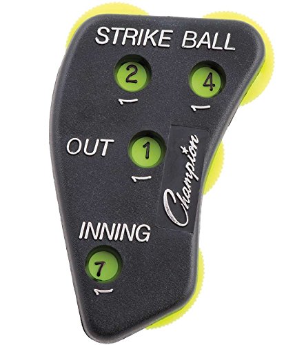 Champion Umpire Indicators Black/Yellow