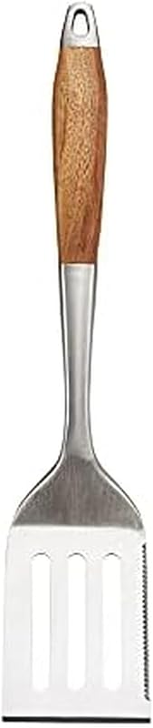 Farberware Barbecue Acacia Wood Handled Turner, 16.25-Inch, Acacia Wood