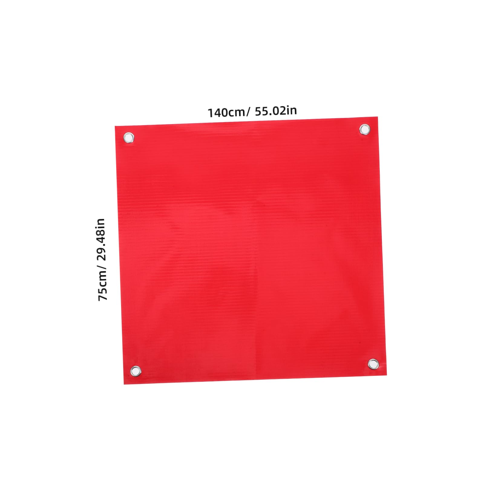 PRETYZOOM Long-lasting Pvc Safety Flags 4 Pack Plastic Flags for Traffic Management Roads Construction School Noticeable