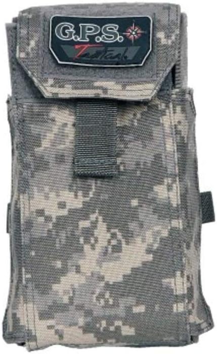 GPS. Tactical Shotshell Holder - 25 12 Ga Shotgun Shells Capacity - Rugged Compact Quick Access Foldable Pouch with MOLLE