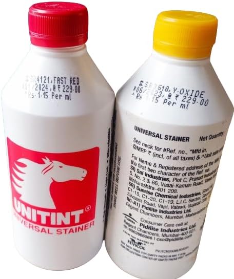 NT Unitint Universal Stainer Fast red & Yellow Oxide Combo 200ml
