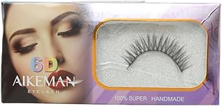 رموش طبيعية للنساء من ايكيمان - زوج - أسود 4-AKM-2726