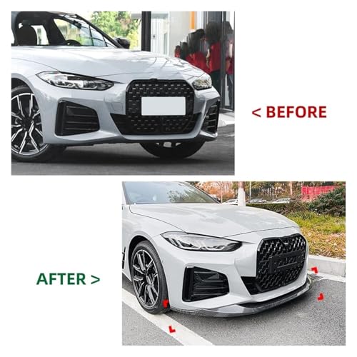 Spoiler avant BMW G26 look carbone, idéal pour vos sorties sport - 4
