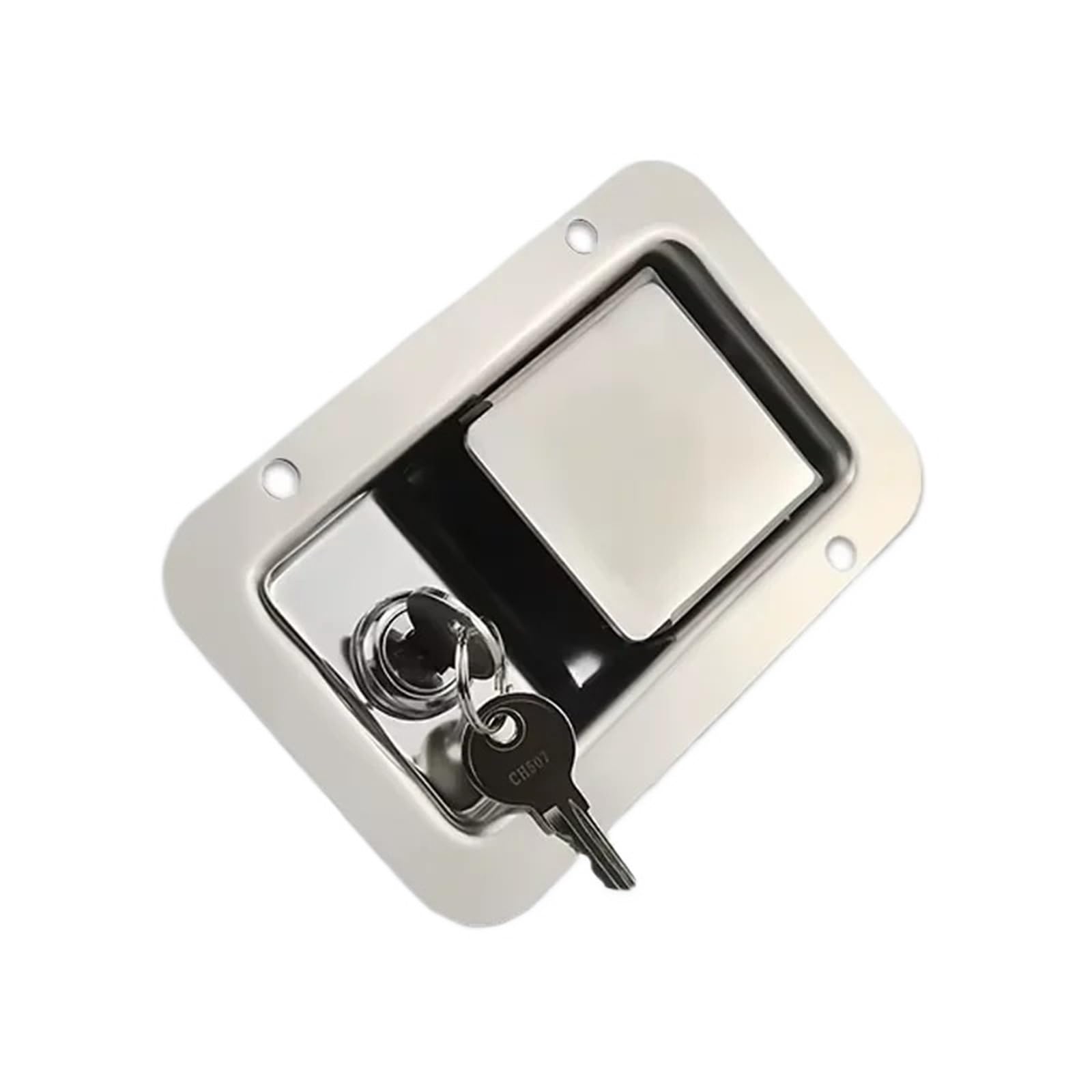Serrure de porte d'armoire inox 304 pour boîtier de commande