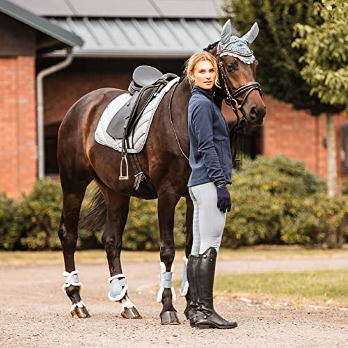 HORZE Bottes d'équitation hautes à lacets pour femme - Noir - 9 – vue 4