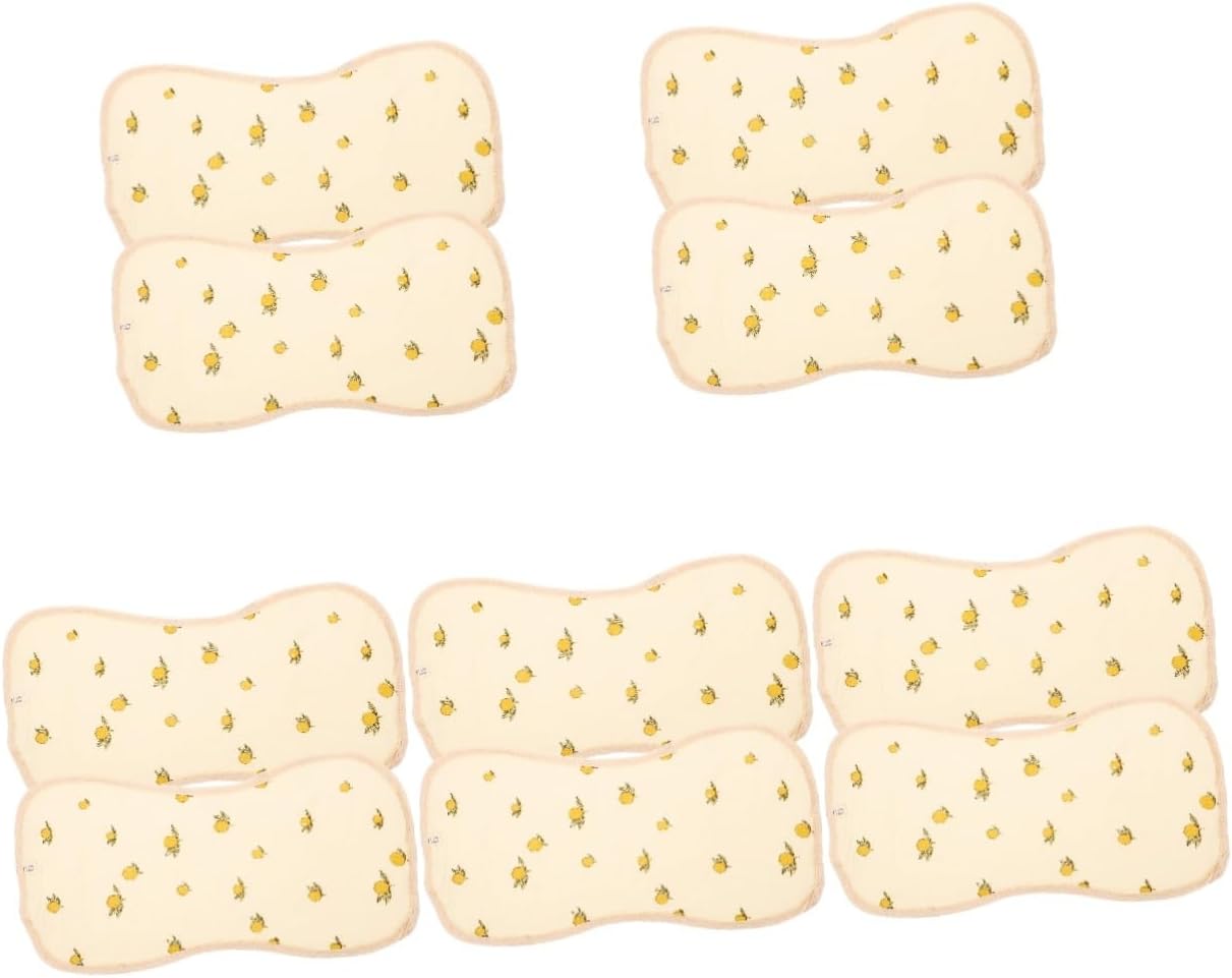 10枚セット よだれかけ げっぷタオル 布 げっぷ用コットンパッド 便利な衣類 唾液 肩