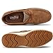 Vostey Men's Boat Shoes Slip On Stylish Casual Loafers Shoes(BMY3003 tan 10.5)