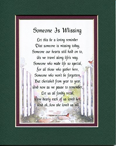 Genie's Poems - Mother Memorial Poem - Grandmother Memorial Poem - Mother Sympathy Poem - Grandmother Sympathy Gift - Mother Remembrance Poem