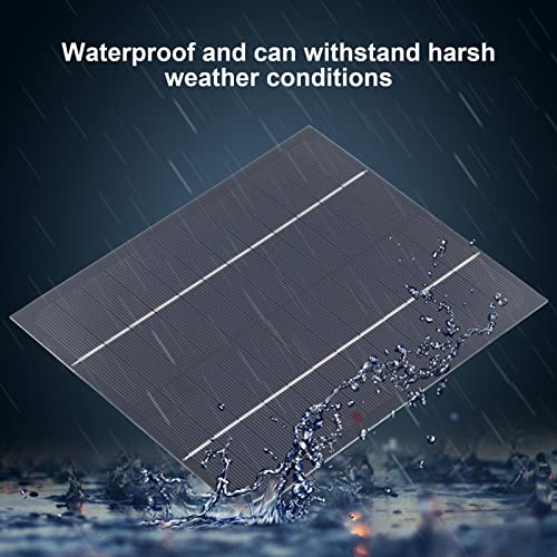 Painel Solar, DIY Painel Solar Voltagem 12V Potência de Substituição Ideal 6W Peso Leve para Aplicaç