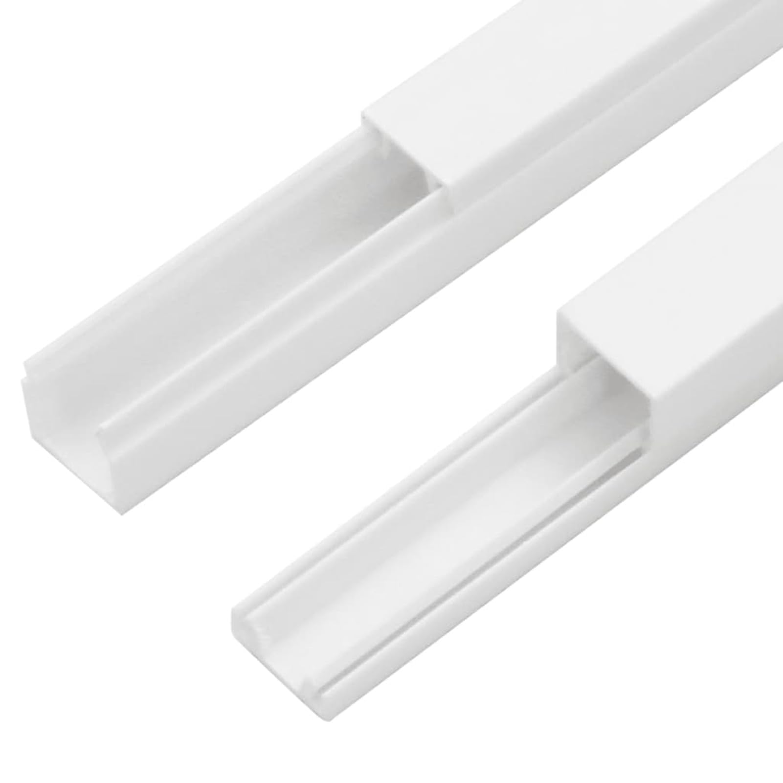 Gecheer Canalina per Cavi 30x20 mm 30 m in PVC,Canalina portacavi, Copricavi per Parete, Cavo TV ordinato, Canalina Passacavi TV, Canalina Coprifili,P155928