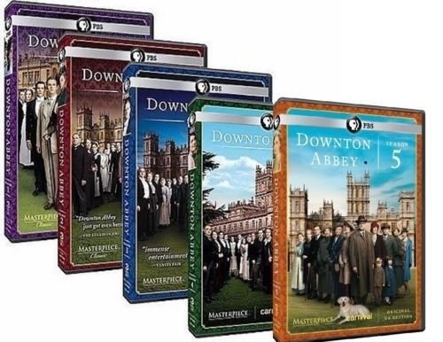 Vista 4 de Masterpiece Classic Downton Abbey - Seasons 1-5 Complete Collections DVD 15-Disc 2015