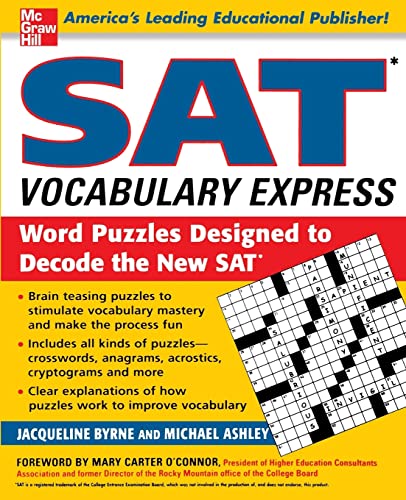 SAT Vocabulary Express: Word Puzzles Designed t... 0071443266 Book Cover