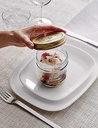 Jogo de 4 Potes 500ml - Quattro Stagioni - Bormioli Rocco