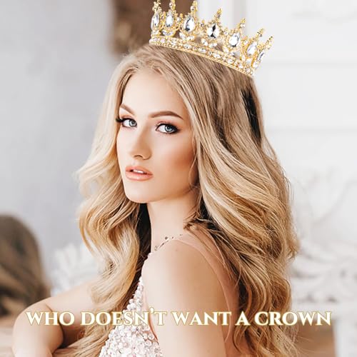 50% Off TOBATOBA Rhinestone Queen Crown Tiara - Image 5
