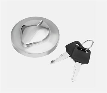 Gas cap part Motorcycle Parts Replacement For H-ONDA CM400C For Custom CM400T 1981 Fuel Gas Tank Cover Lock Cap Accessorries