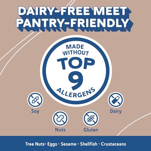 Image of Ripple Plant Based Milk, Half & Half, 8g Pea Protein, Calcium Rich, Shelf Stable Carton, Vegan, Non-GMO, Dairy, Soy, Nut, Gluten & Lactose Free, 32 Fl Oz, Pack of 6