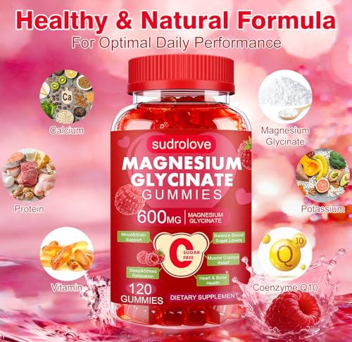Sudrolove Magnesium Glycinate Gummies