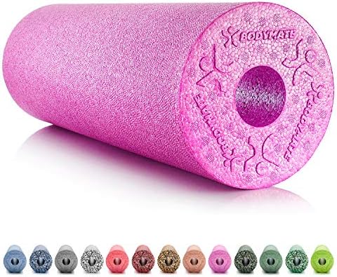 BODYMATE wałek powięziowy Standard, średniotwardy/twardy, długość 45 cm, średnica 15 cm, e-book gratis profesjonalne rozmiary wałków powięziowych