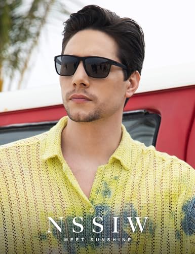 NSSIW Mens-Sunglasses Polarized Sunglasses Men : Classic Sun Glasses with UV Protection for Driving Fishing Golf 4 Packs2